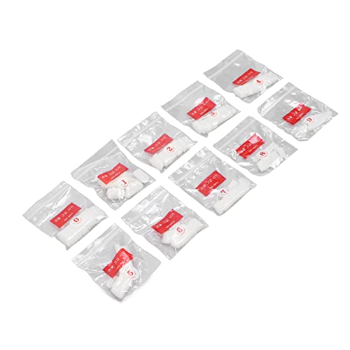 Natural Style Full Cover False Nail Tips - Acrylic Nail Extensions for Salon & DIY Manicure | Perfect for Wedding, Party & Special Occasions