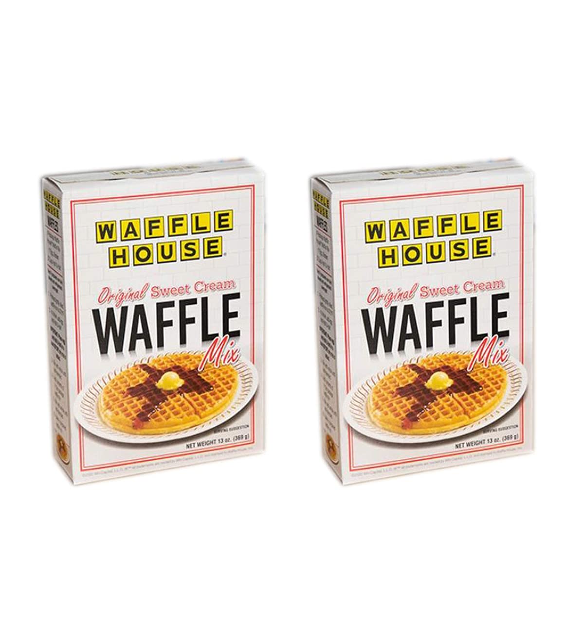 Original Sweet Cream Waffle Mix - Pack of 2 (13 Oz Each) | Homemade Restaurant Style Waffles | Easy Breakfast Solution for Family, Brunch & Weekend Treats