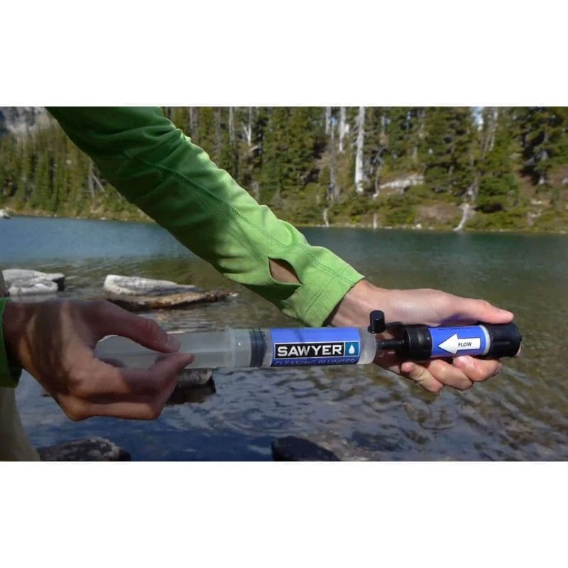 Sawyer Mini Water Filtration System - Portable & Lightweight Water Filter for Hiking, Camping, Travel, and Emergency Preparedness