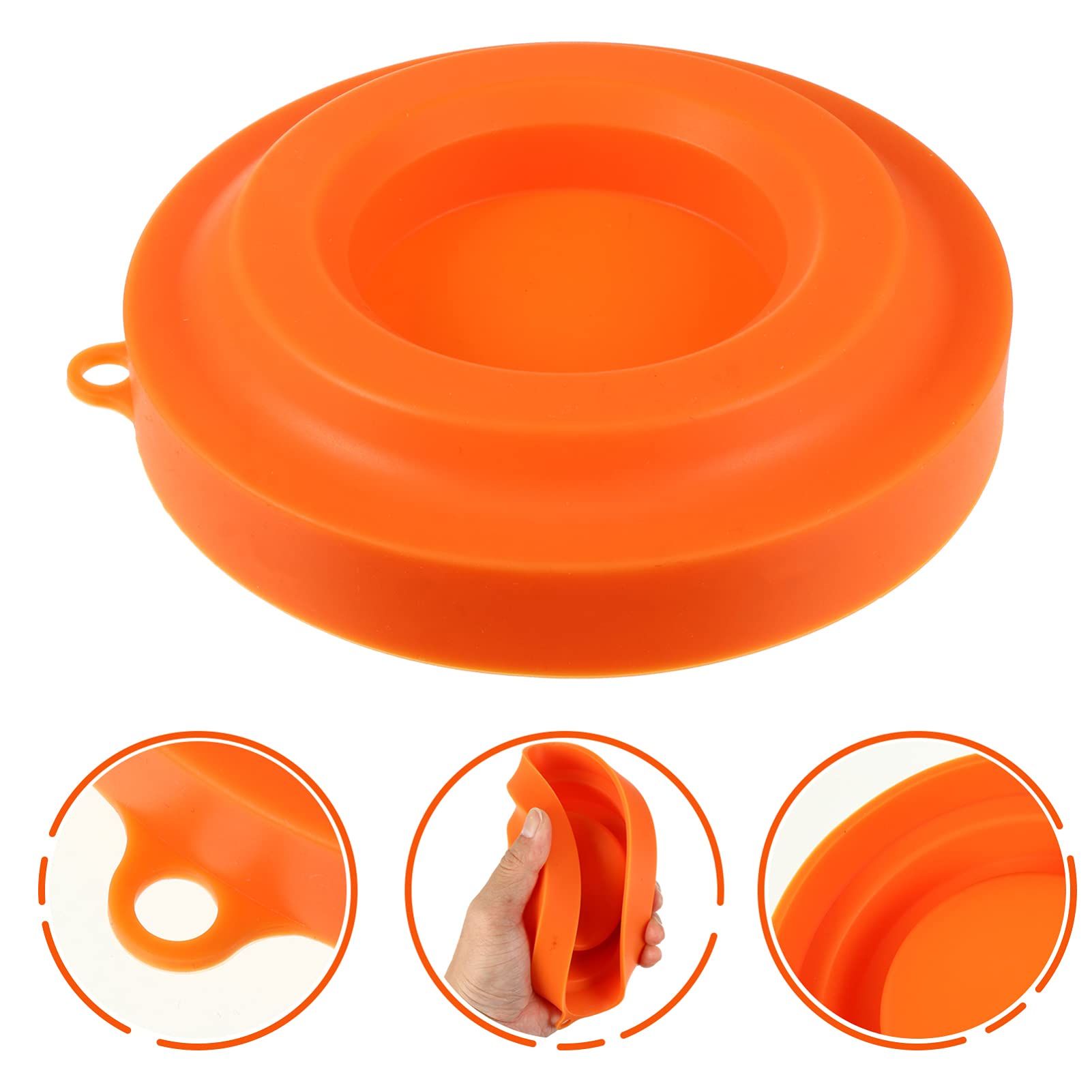 Hemoton Silicone Pressure Cooker Lid Holder - Durable Kitchen Accessory for Pressure Cooker, Air Fryer & Pot Cover Stand - Perfect for Cooking, Baking & Meal Prep