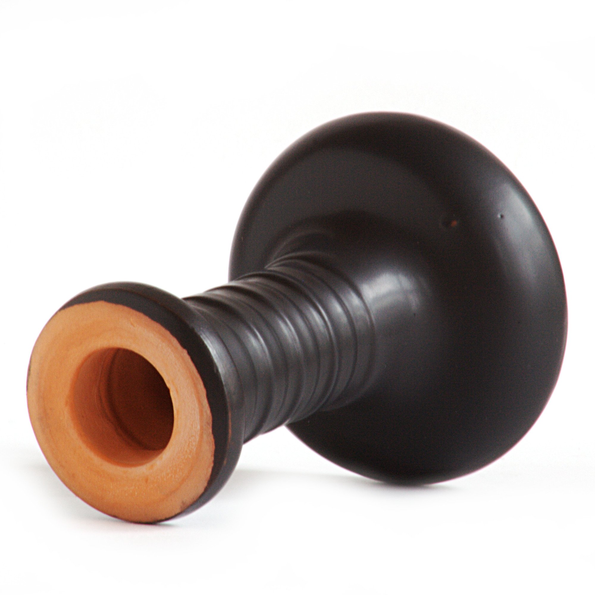 Premium MOB Funnel Clay Hookah Bowl - Black - Durable & Heat Resistant for Smooth Smoking Sessions - Perfect for Home Use, Parties & Hookah Lounges