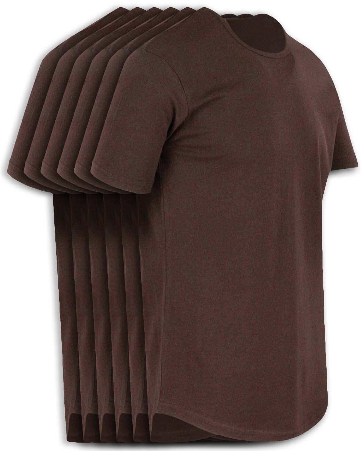 ShirtBANC Men's Dropcut Hipster Shirts 6-Pack Bundle - Long Length Hip Hop T-Shirts for Casual Wear, Street Style & Urban Fashion | Perfect for Everyday Outfits, Concerts and Nightlife