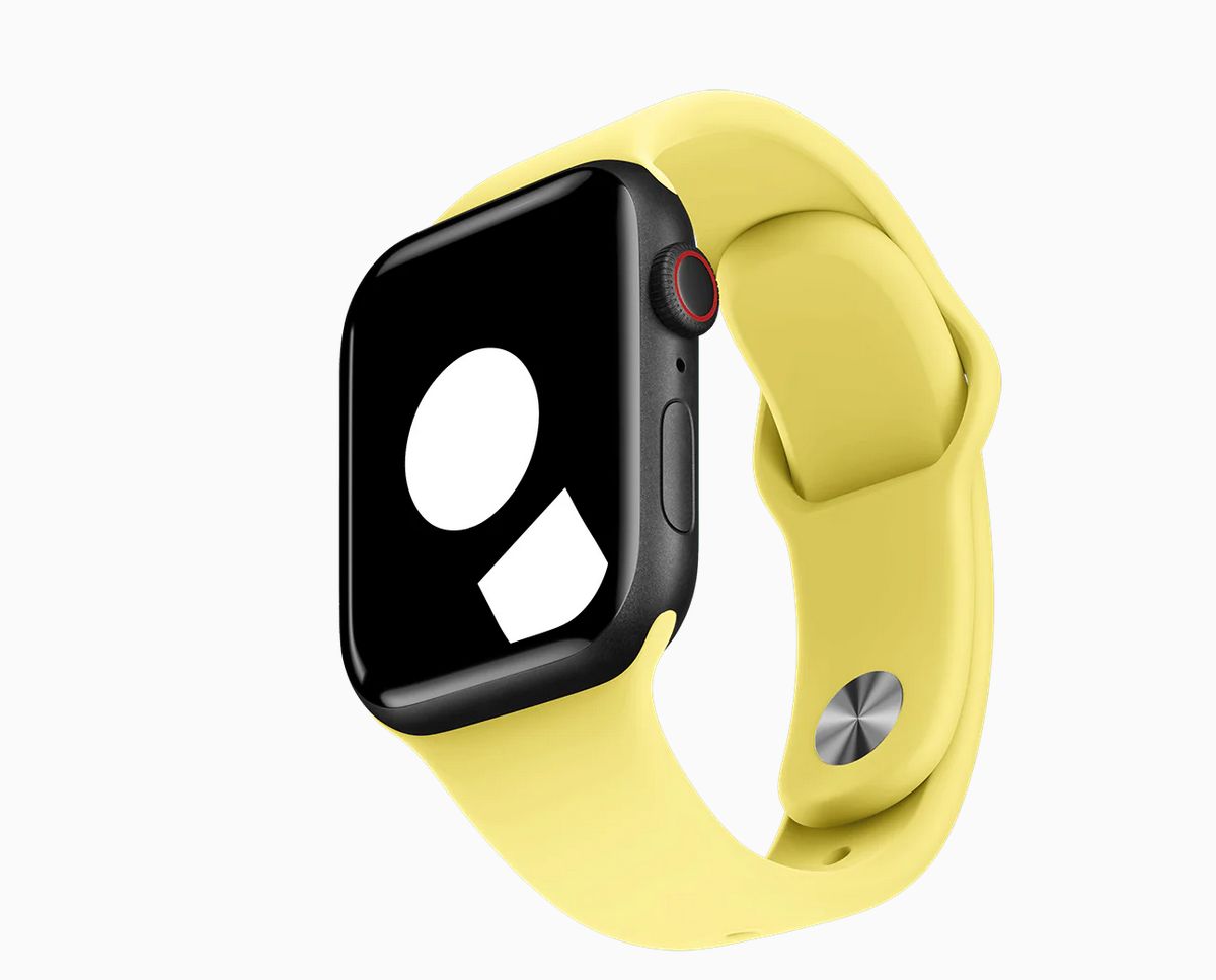 HOCO Sport Band Compatible with Apple Watch Series 1/2/3/4/5/6/7/8/SE 38mm 40mm 41mm - Soft Silicone Replacement Strap for Workout, Running & Daily Wear