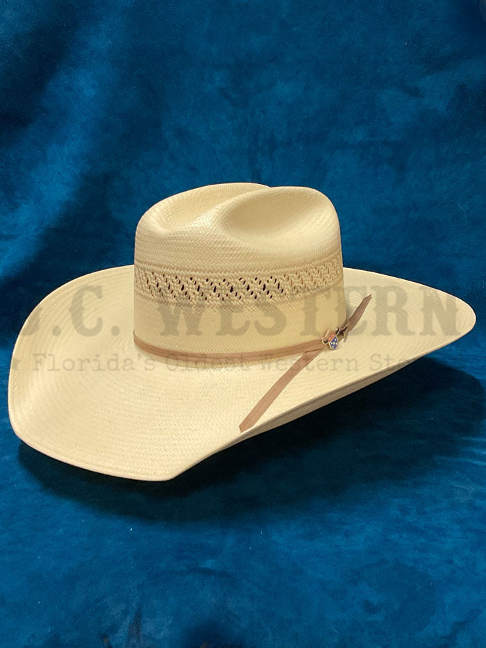 Resistol RSWIFI 684296 Wildfire Reg Straw Cowboy Hat for Men - Natural Tan Color - Perfect for Outdoor Rodeo, Ranch Work & Summer Sun Protection