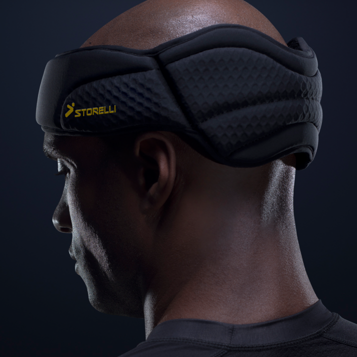 Storelli Exoshield Head Guard - Protective Soccer Headgear for Youth & Adults - Lightweight & Comfortable for Training & Matches