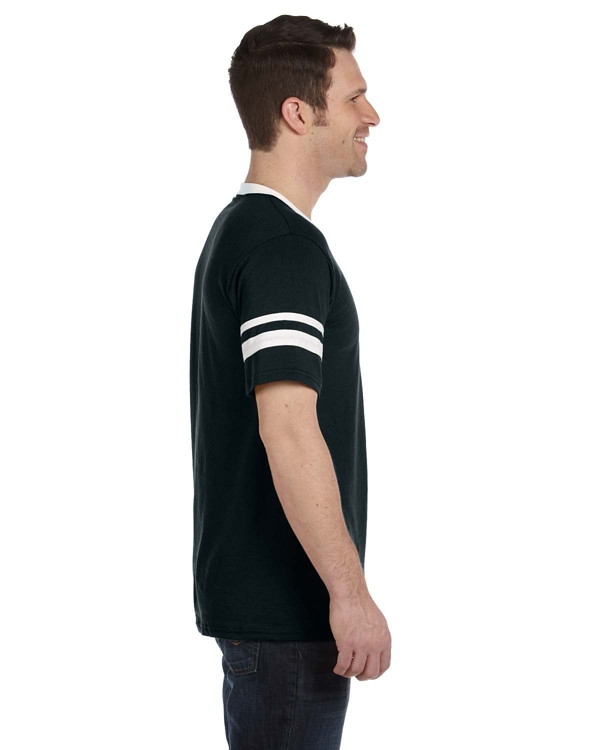 Augusta Sportswear 360 Adult Sleeve Stripe Jersey - Breathable Performance Shirt for Baseball, Basketball & Casual Wear | Moisture-Wicking Athletic Top for Men & Women