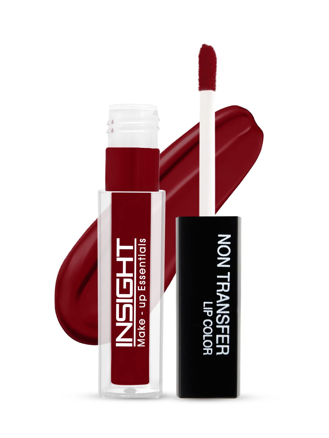 INSIGHT Non-Transfer Matte Lipstick Set - 4ml (19 Dive & 03 Divine Wine) - Long Lasting Waterproof Lip Color for Party, Date Night & Special Occasions