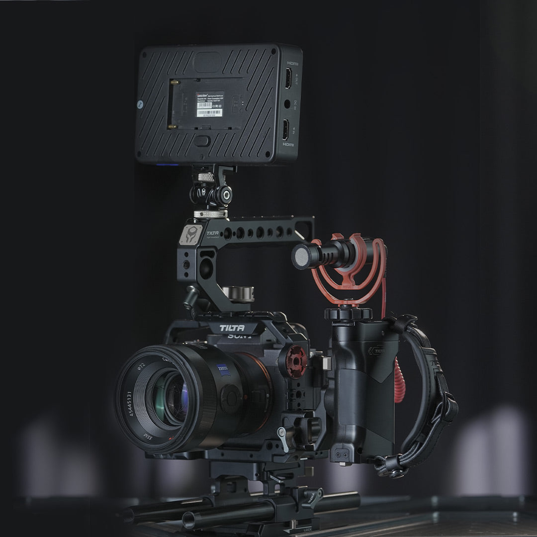 Tilta Pro Camera Kit for Sony A1 - Professional DSLR Rig with Matte Box, Follow Focus & Cage - Perfect for Filmmaking, Vlogging & Photography (Black)