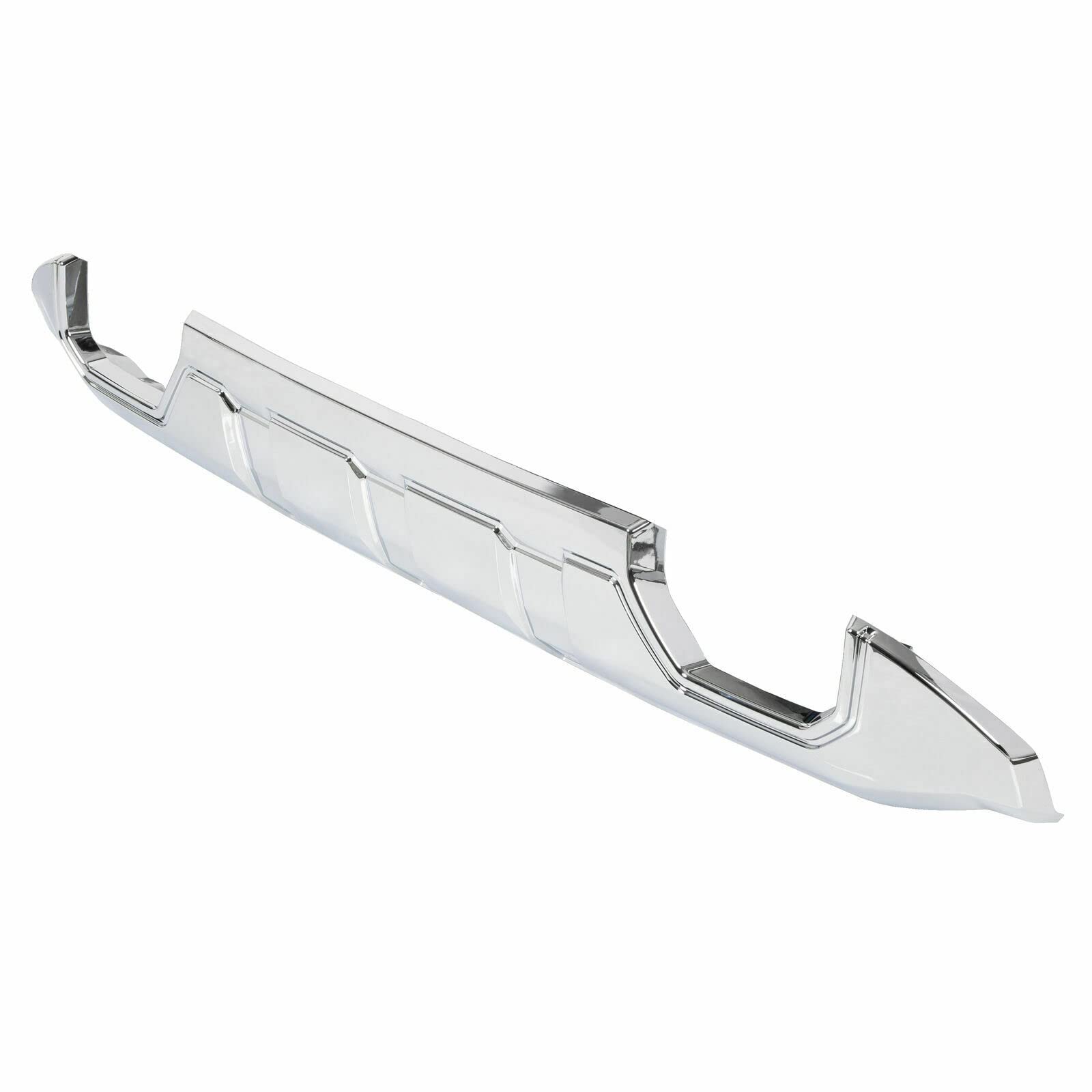 GMC Sierra 1500 Front Bumper Skid Plate 2016-2018 - Heavy Duty Chrome Protective Armor | Off-Road & Truck Accessories | Perfect for Adventure & Towing Protection