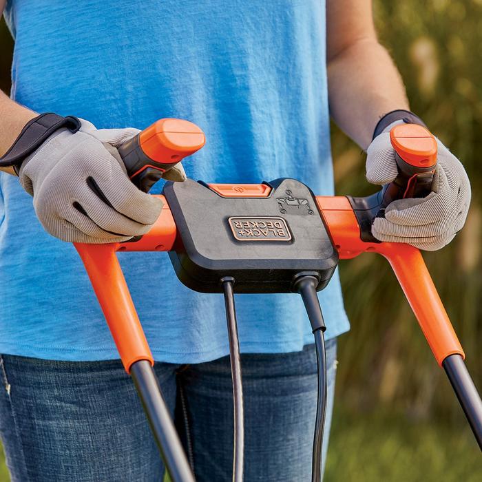 BLACK + DECKER 12Amp 17-Inch Electric Lawn Mower - Refurbished with Full Warranty | BEMW482BH | Perfect for Small to Medium Yards & Eco-Friendly Lawn Care