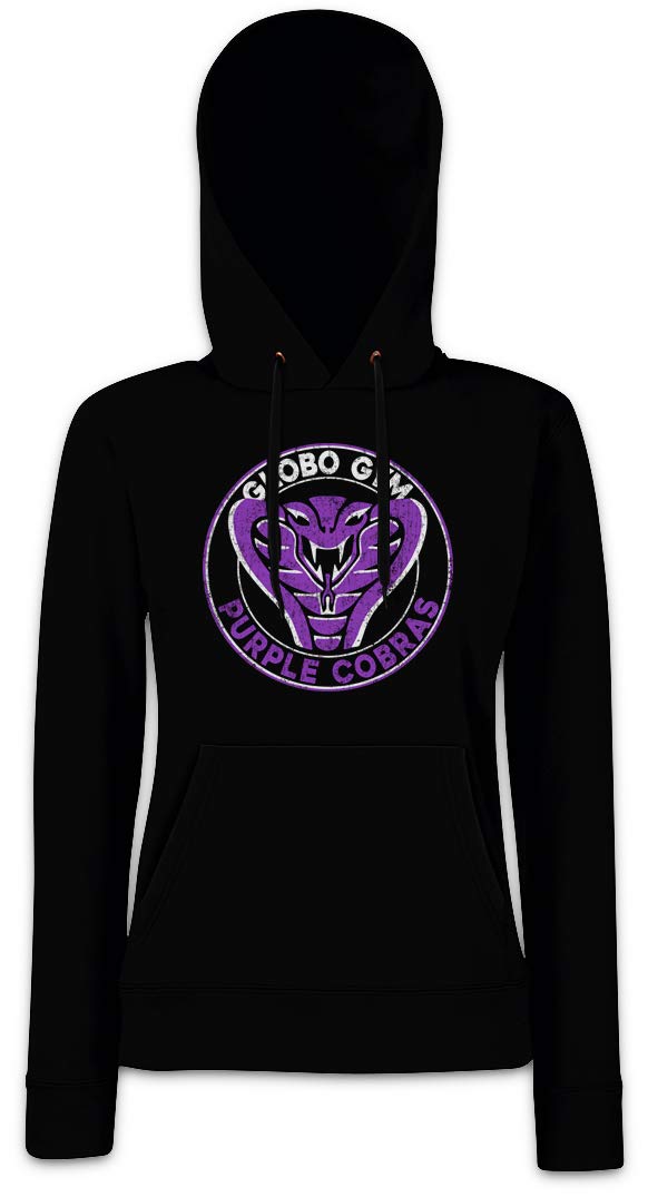 Purple Cobras Women's Hooded Sweatshirt Pullover - Soft Fleece Hoodie for Casual Wear, Gym & Outdoor Activities