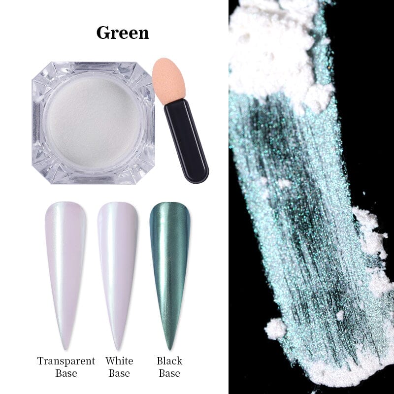 Premium Pearly Shell Nail Powder for Acrylic Nails - Long-Lasting Shimmer & Glow | Perfect for Salon, DIY Manicures & Special Occasions