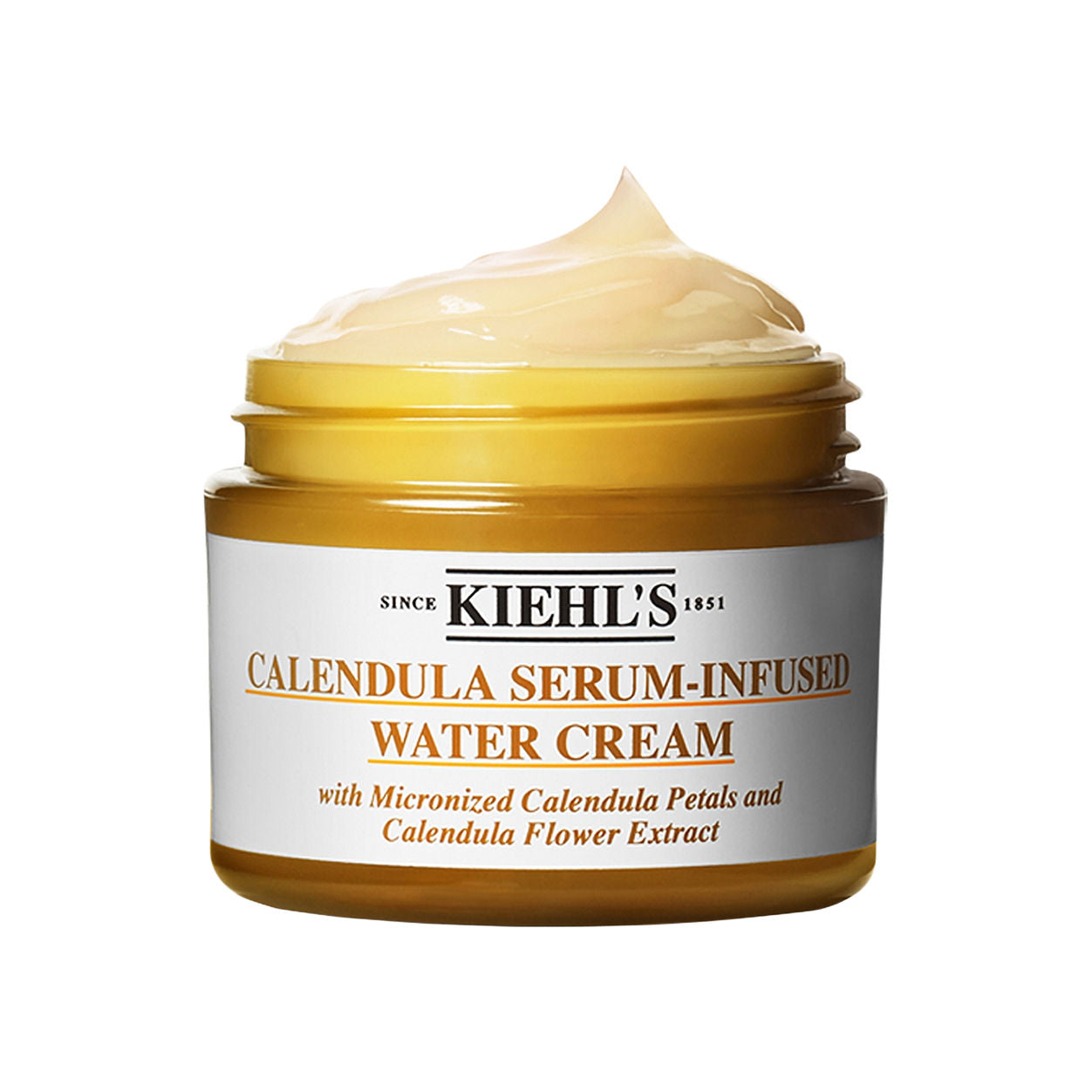 Calendula Serum Infused Water Cream - Hydrating Face Moisturizer for Dry & Sensitive Skin | Day & Night Use for Glowing Complexion | Perfect for Skincare Routine & Travel