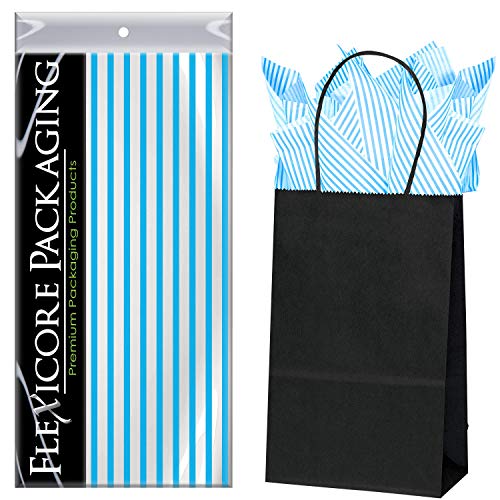 Turquoise Pin Stripe