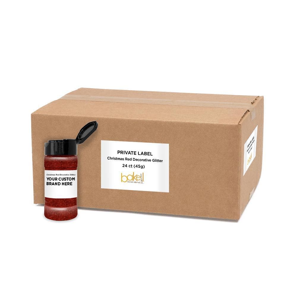 Christmas Red Dazzler Dust® - Premium Private Label Glitter for Holiday Crafts, DIY Decorations & Gift Wrapping