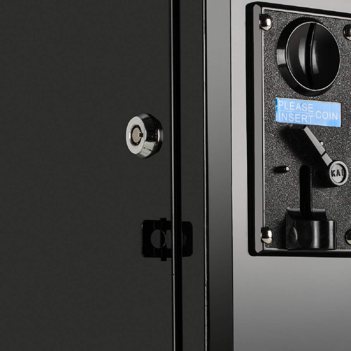 Coin Operated Timer Control Box with Multi Coin Acceptor - Electronic Time Control Device & Power Supply Box for Washing Machines, Laundromats, Arcade Games, and Vending Machines