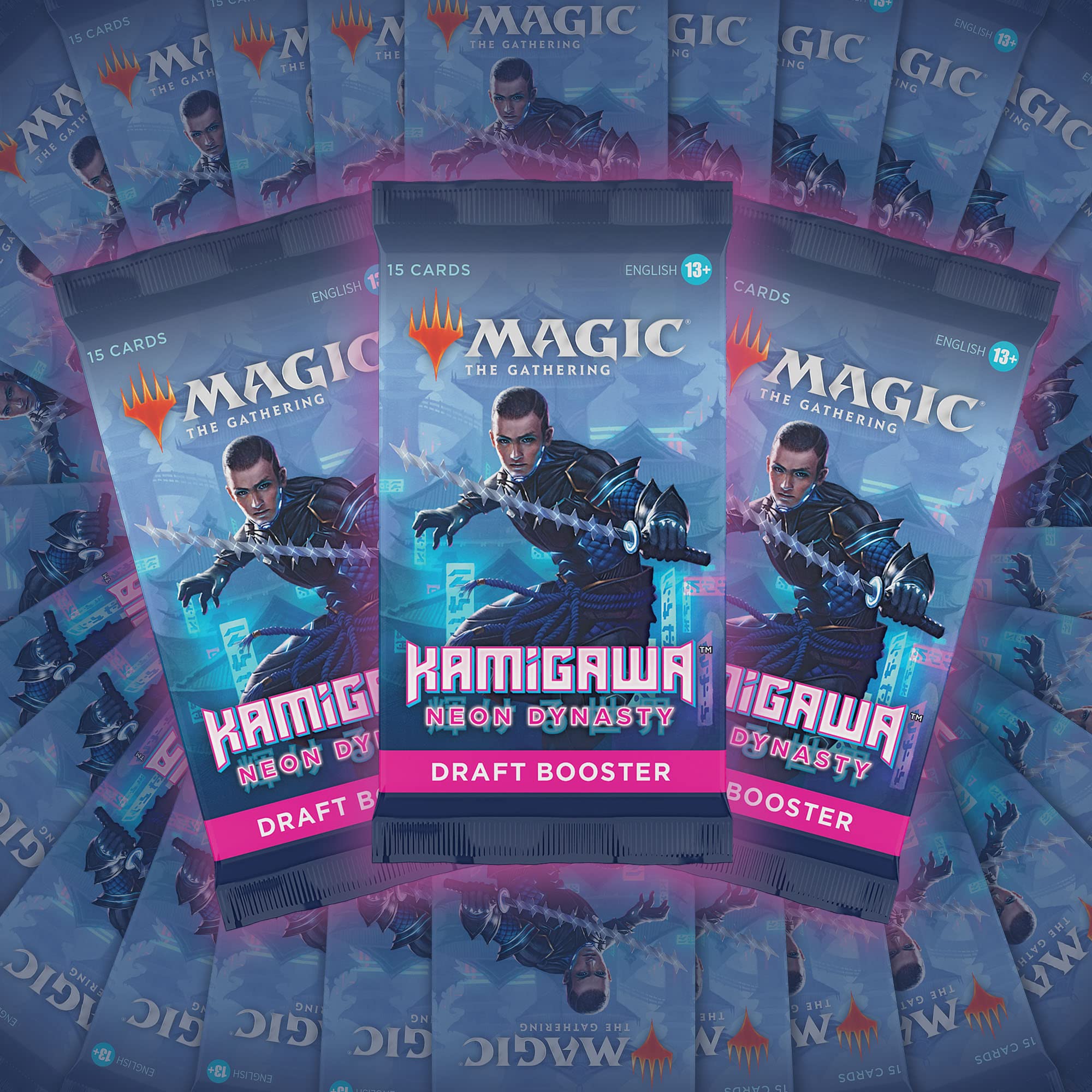 Magic: The Gathering Kamigawa: Neon Dynasty Draft Booster Box - 36 Packs (540 Cards) | MTG Collector's Edition, TCG Card Game | Perfect for Draft Tournaments & Deck Building