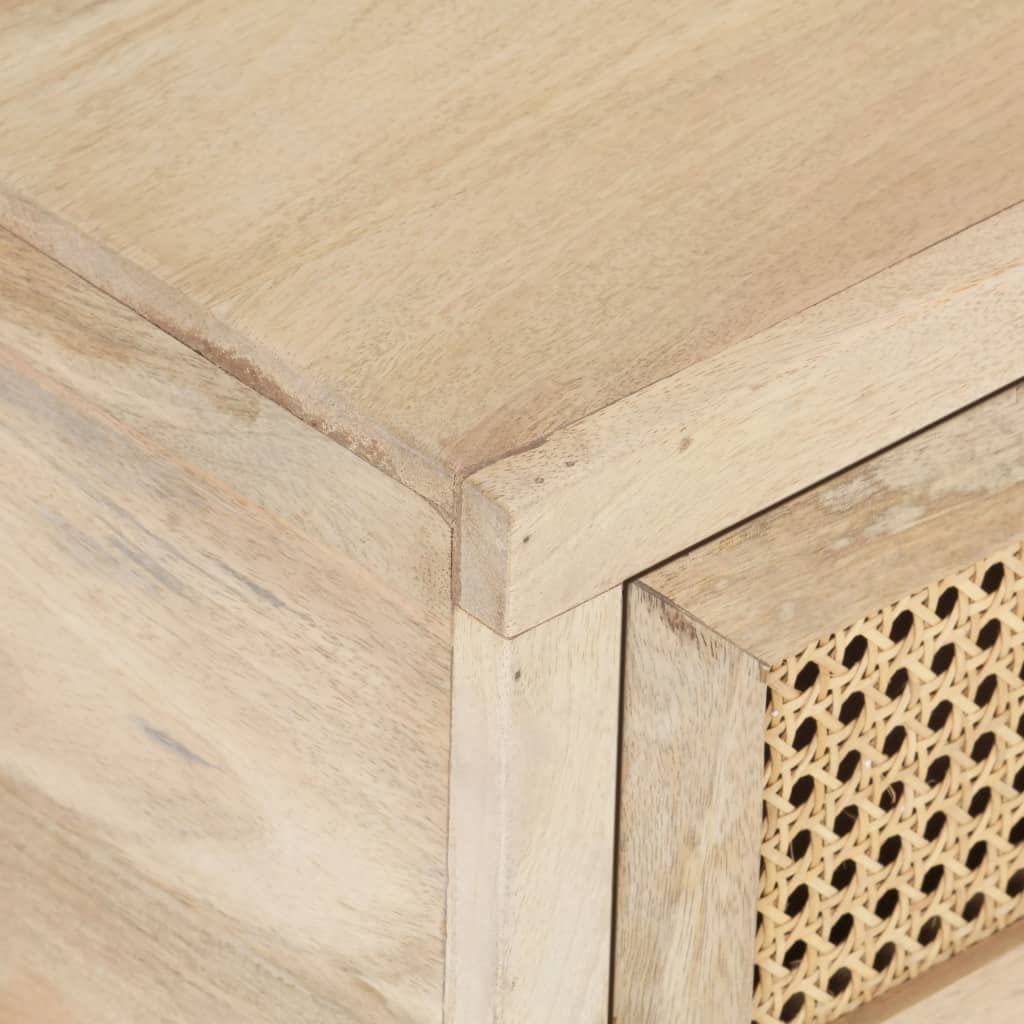 Farmhouse Coffee Table with Drawers - 35.4
