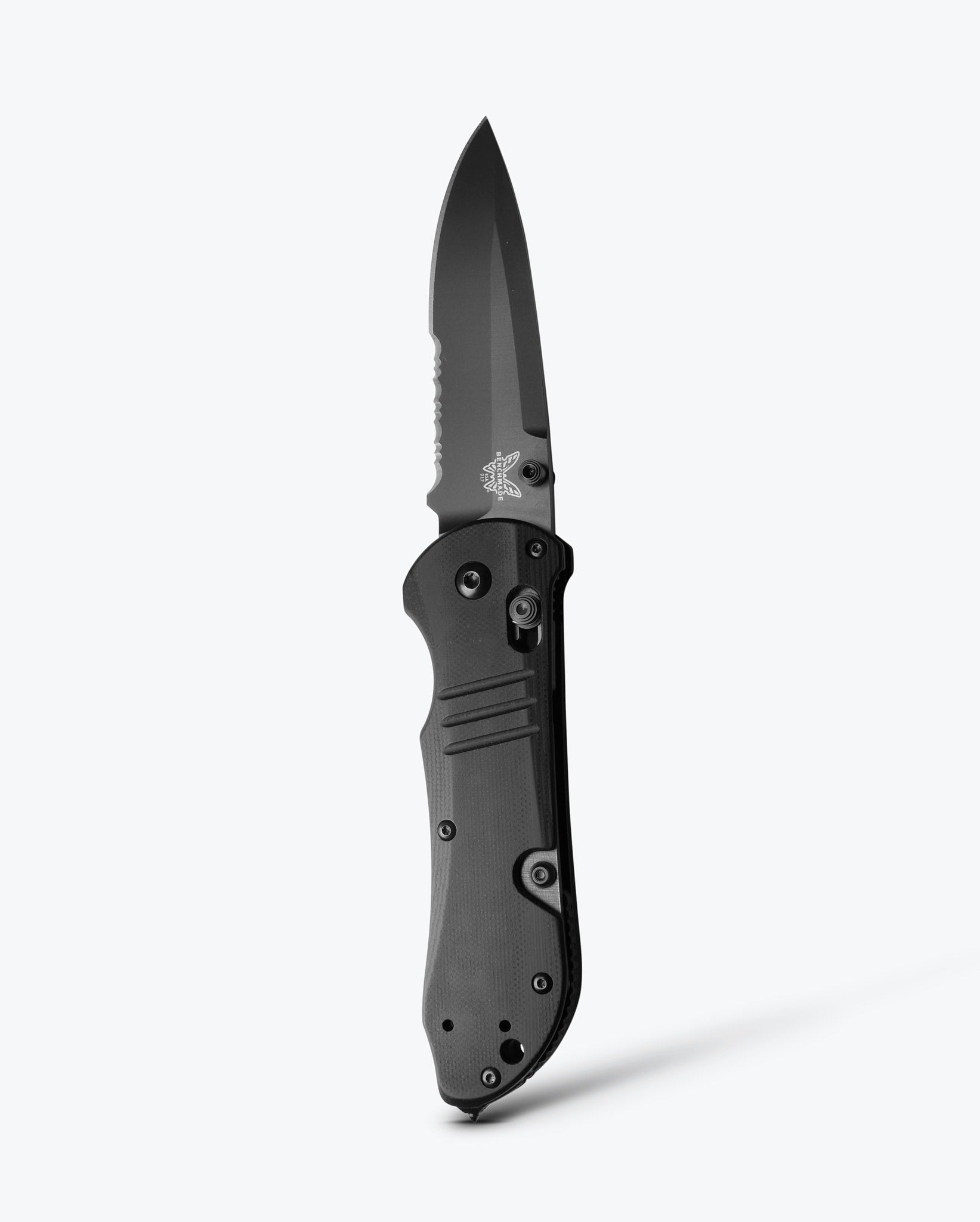 Tactical Triage® Black G10 Folding Knife - EDC Pocket Knife for Outdoor Camping, Hiking & Survival Gear