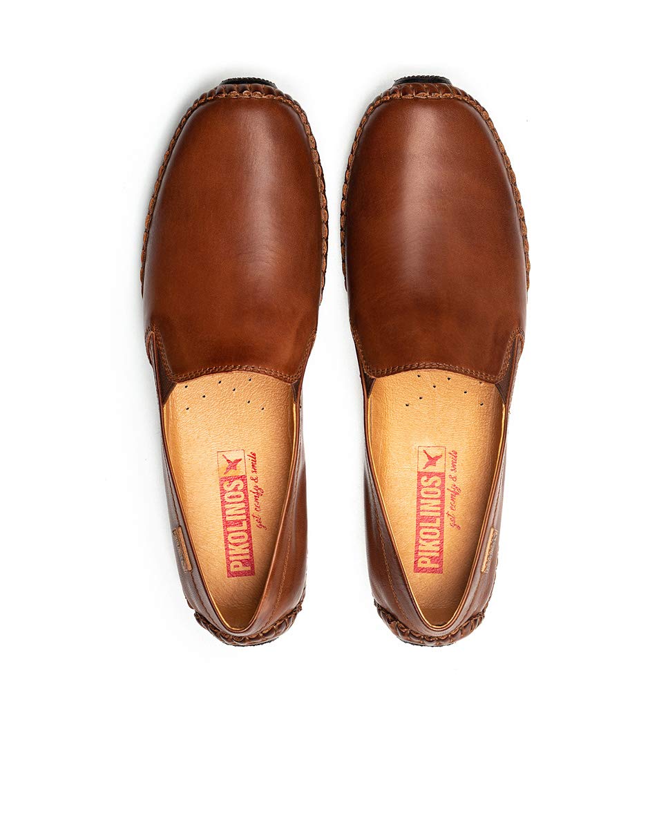 PIKOLINOS Men's Leather Loafers - Jerez Style Comfortable Slip-On Shoes for Casual & Office Wear