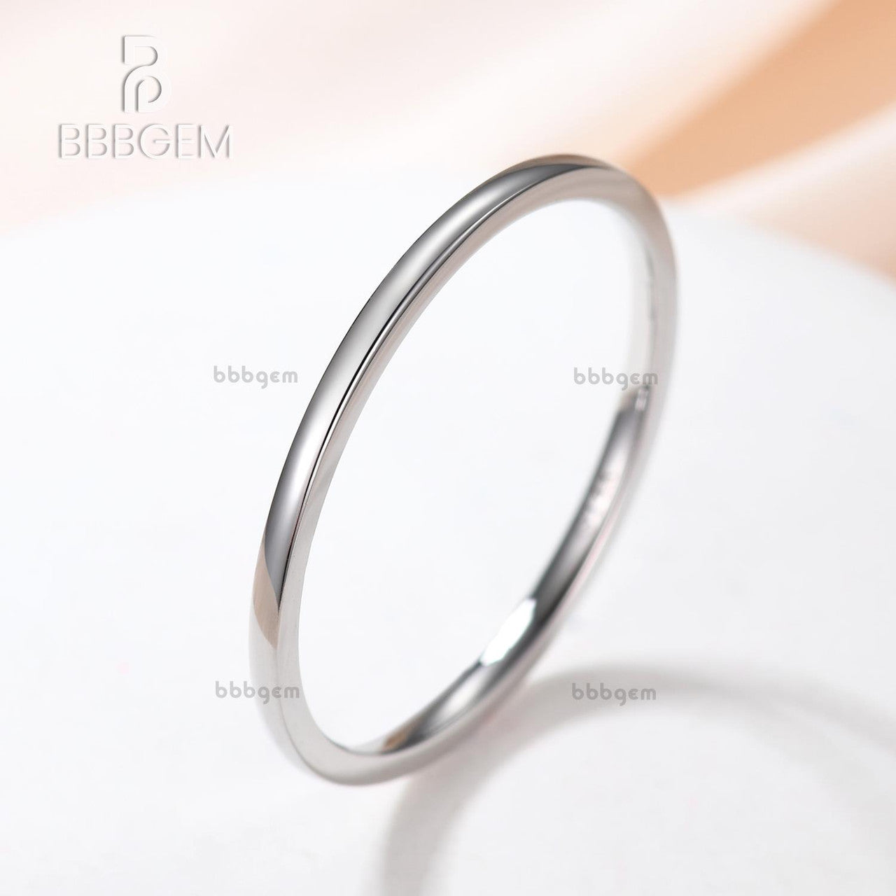 14K Gold Plain Wedding Ring for Women & Men – Infinity Eternity Band in White, Yellow, Rose Gold – Perfect Anniversary Gift & Matching Wedding Band for Couples – Ideal for Proposals, Vows Renewal & Special Occasions