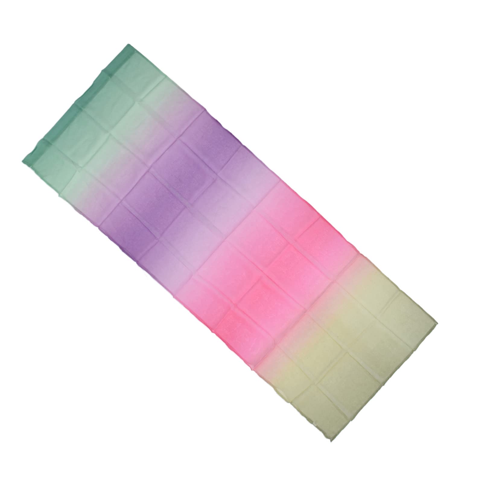 Sheer Voile Curtains with Gradient Ombre Design - Breathable Window Drapes for Living Room & Bedroom - Modern Full Dolly Yarn with Bean Paste Texture - Light Filtering Privacy Curtains for Home Decor