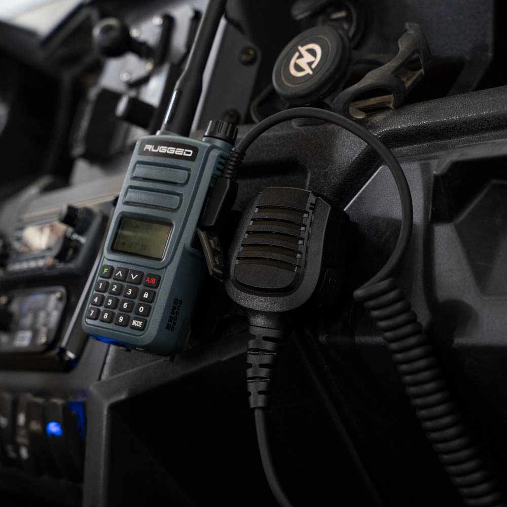 Best Radio and Speaker Mic Mount for Handheld Radios - Secure & Durable Clip-On Holder - Perfect for Construction, Security, and Outdoor Adventures