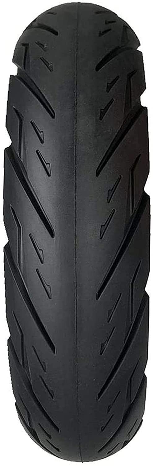 10 Inch Solid Rubber Electric Skateboard Tire - Durable Front/Rear Scooter Wheel Replacement for Electric Scooters & Skateboards - Perfect for Commuting, Urban Travel & Outdoor Adventures