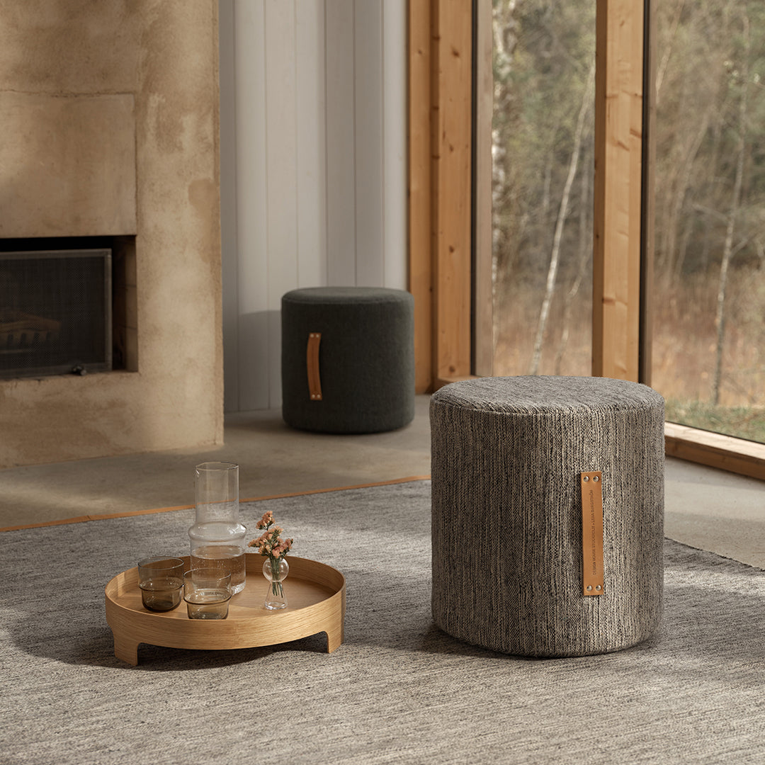 Bergstrom Bjork Stool - Scandinavian Modern Design by House Stockholm - Perfect for Living Room, Dining Area & Office Decor