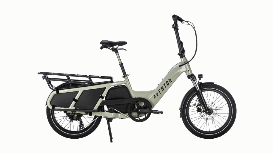 Aventon Abound Cargo Electric Bike - Powerful 750W Motor, 60+ Mile Range, Premium Cargo eBike for Commuting, Groceries & Family Rides