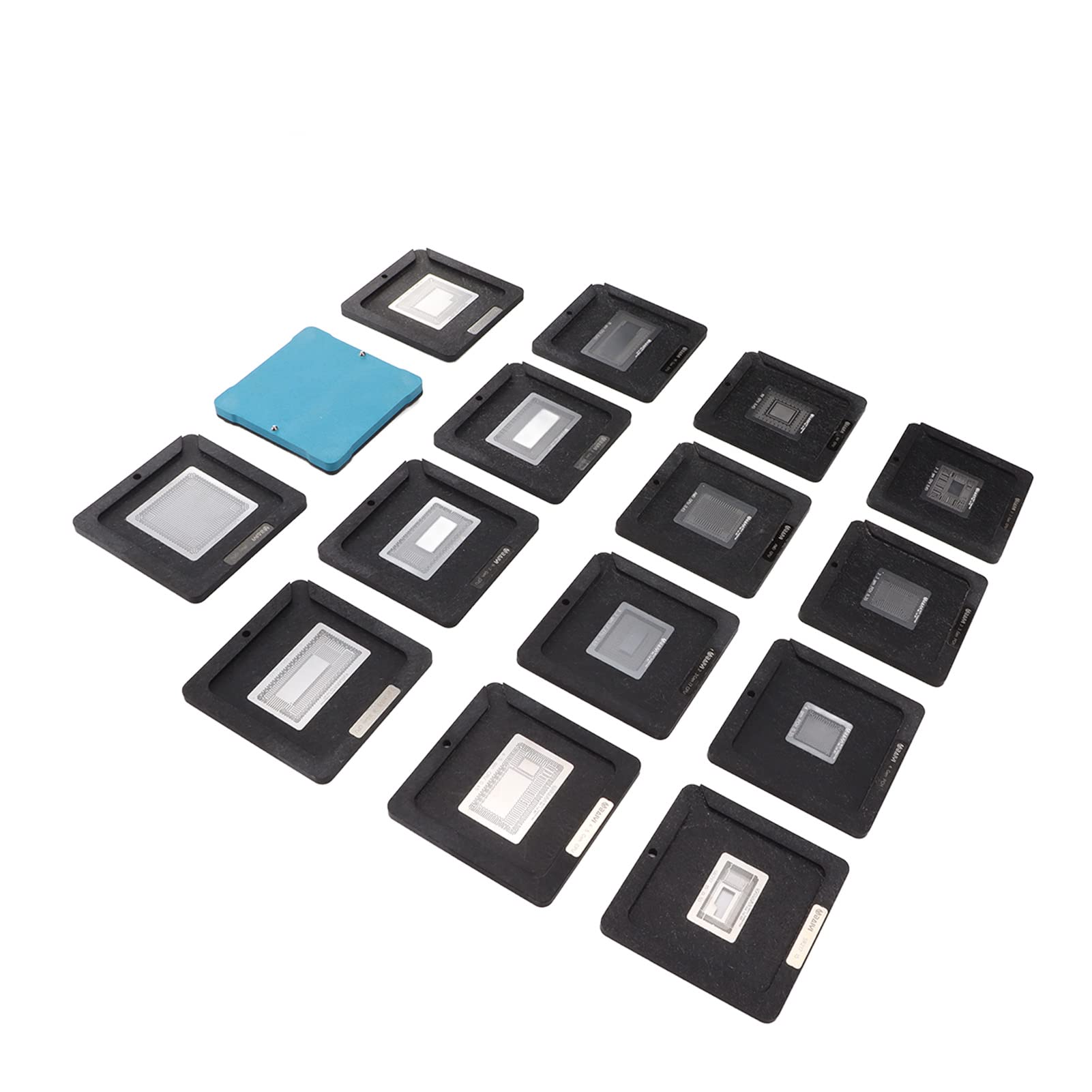 High Precision BGA Reballing Station for Computer CPU & GPU Repair - Professional Microprocessor Ball Planting Kit for Electronics Technicians (Ideal for Laptop, PC & Gaming Console Chip Repair)