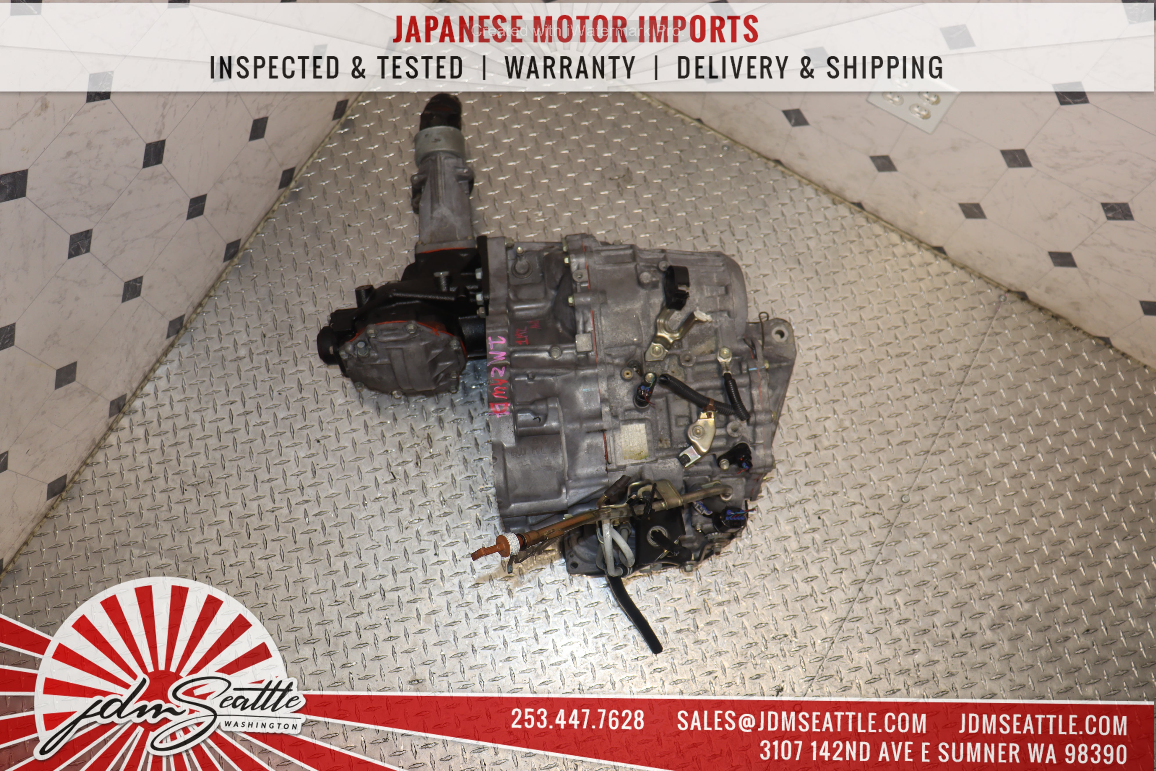 JDM 1MZ-FE VVTI V6 3.0L Transmission for 1999-2003 Lexus RX300 Toyota Highlander Sienna 4WD - Perfect for Engine Replacement & Performance Upgrades