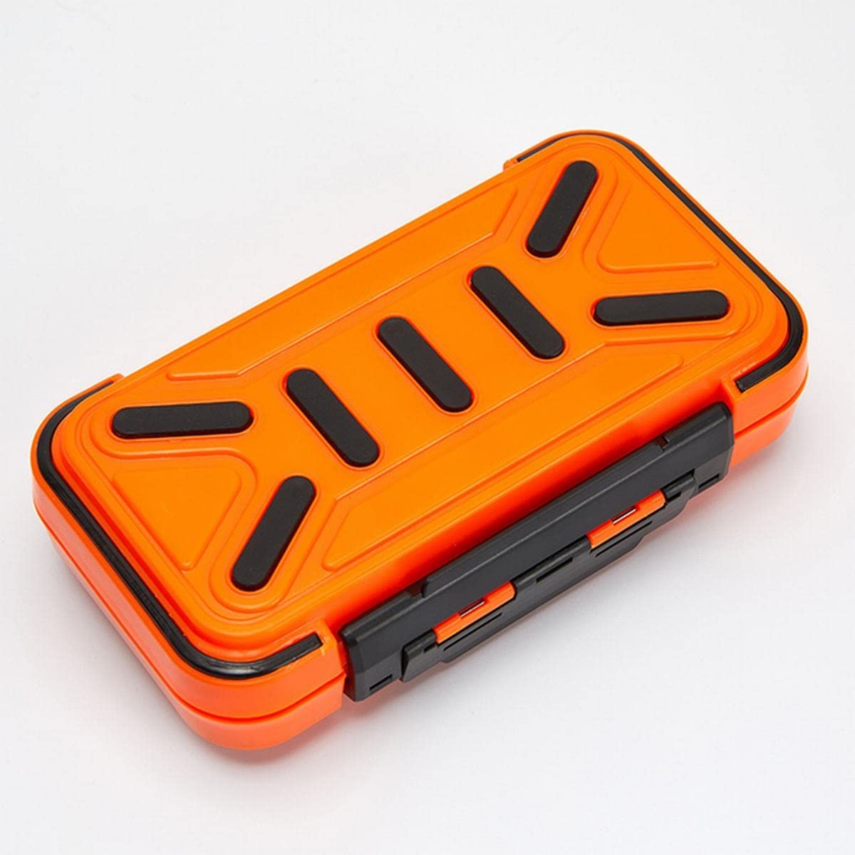 Portable Travel Pill Organizer with Independent Compartments - Medicine Storage Container & Tablet Dispenser for Daily Use - Perfect for Travel, Fishing Tackle, and Outdoor Activities (Orange)