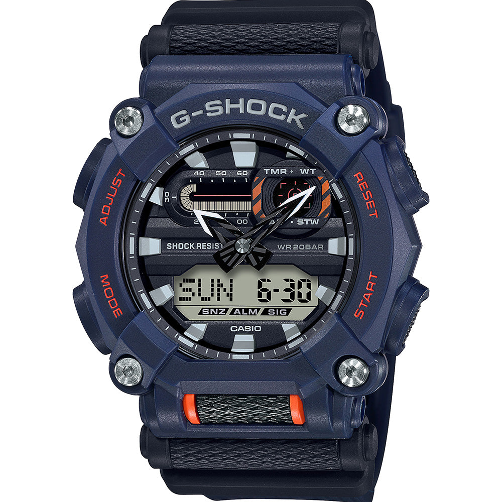 G Shock GA900 2A Digital Sport Watch for Men - Shock Resistant, Waterproof, LED Backlight - Perfect for Outdoor Activities, Running, Hiking & Daily Wear