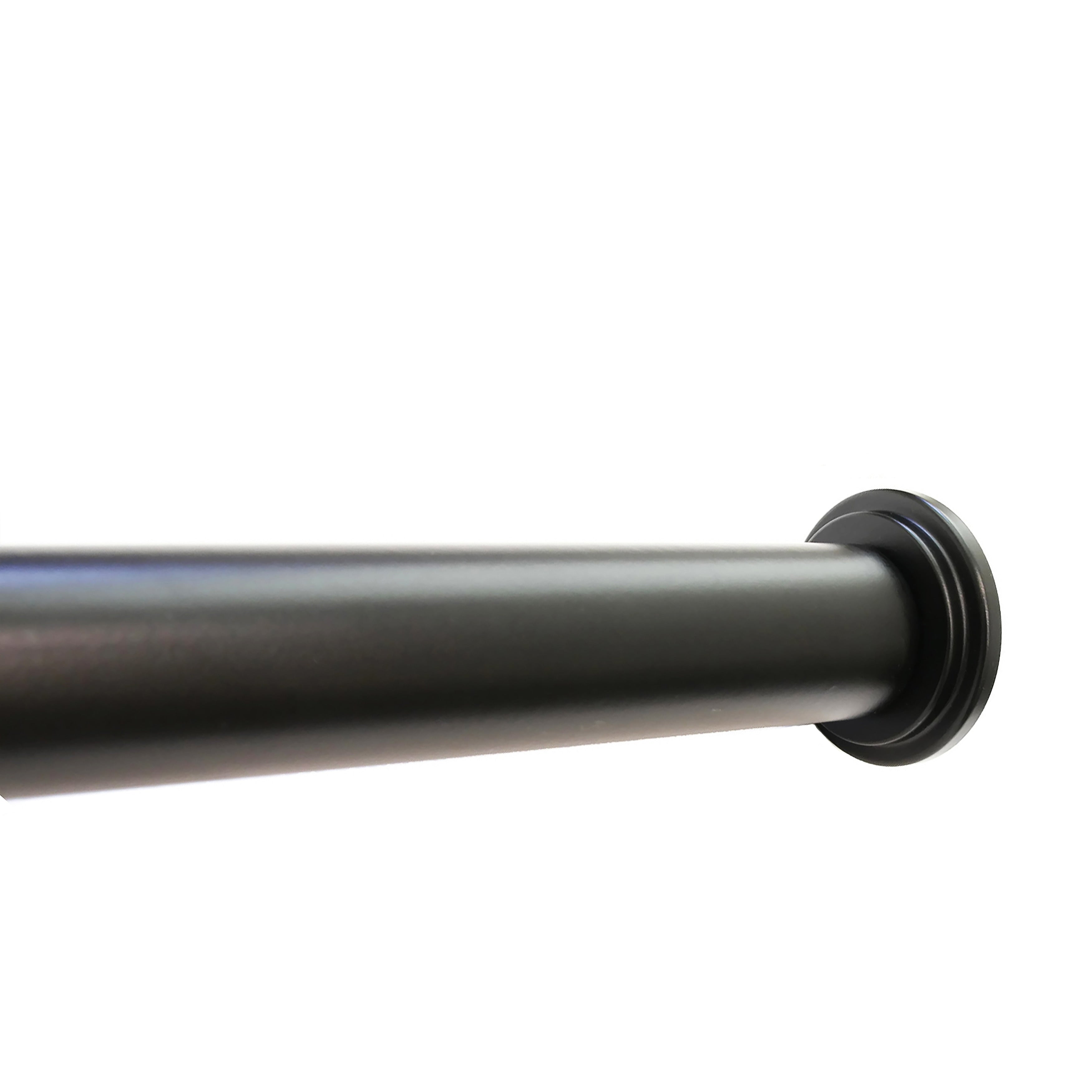 Urbanest Adjustable 1 Inch Tension Shower Curtain Rod - No Drill Installation, Rust-Resistant Bathroom Shower Rod for Bath Tubs & Showers