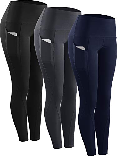 9017 Yoga Pant 3 Pack:black/Grey/Navy