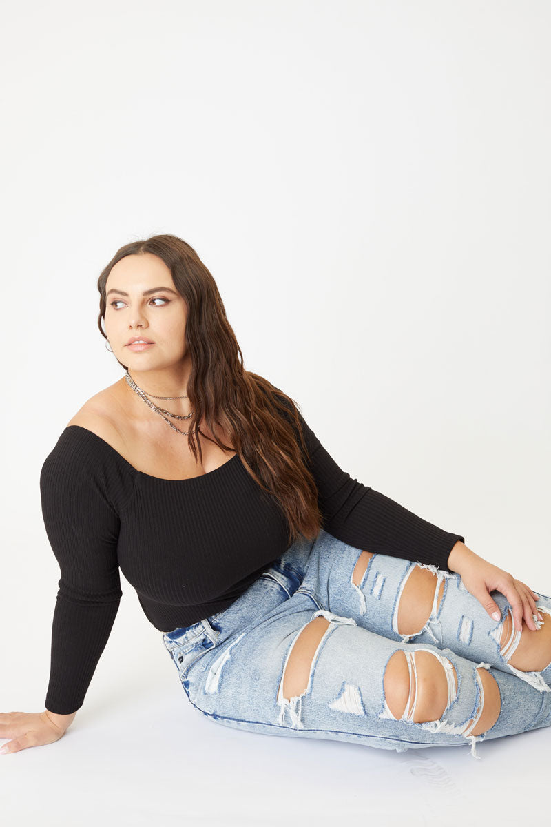 Juliet Ultra High Rise Mom Jeans for Women - Plus Size Stretch Denim Pants - Vintage Retro Style for Casual Wear & Everyday Outfits
