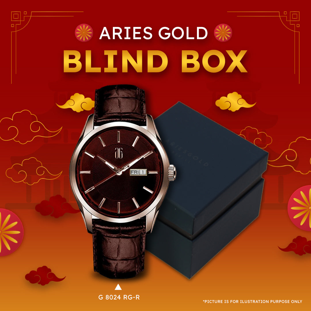 Aries Gold Lunar New Year 2024 Exclusive Mystery Gift Box - Zodiac Collectibles, Surprise Gifts for Chinese New Year Celebrations & Party Favors