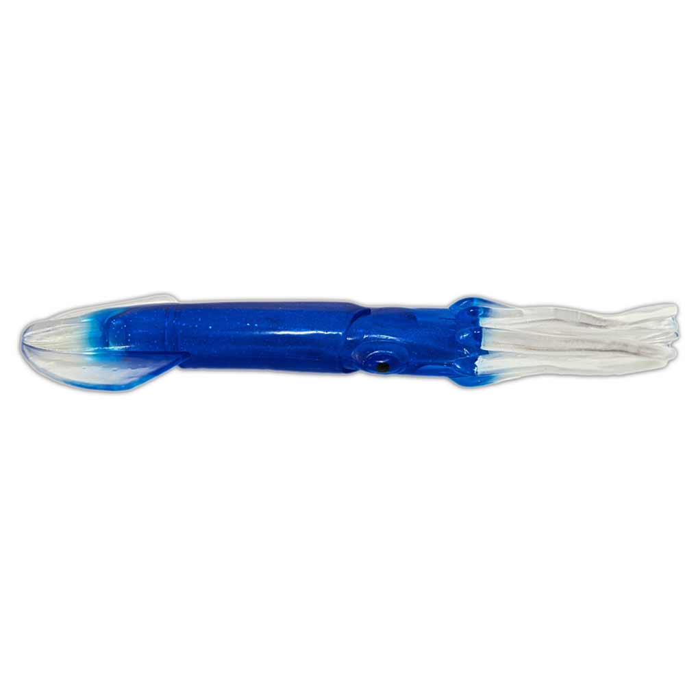Squidnation 9 Inch Rubber Mauler Squid Fishing Lure - Perfect for Saltwater Fishing and Kayak Angling