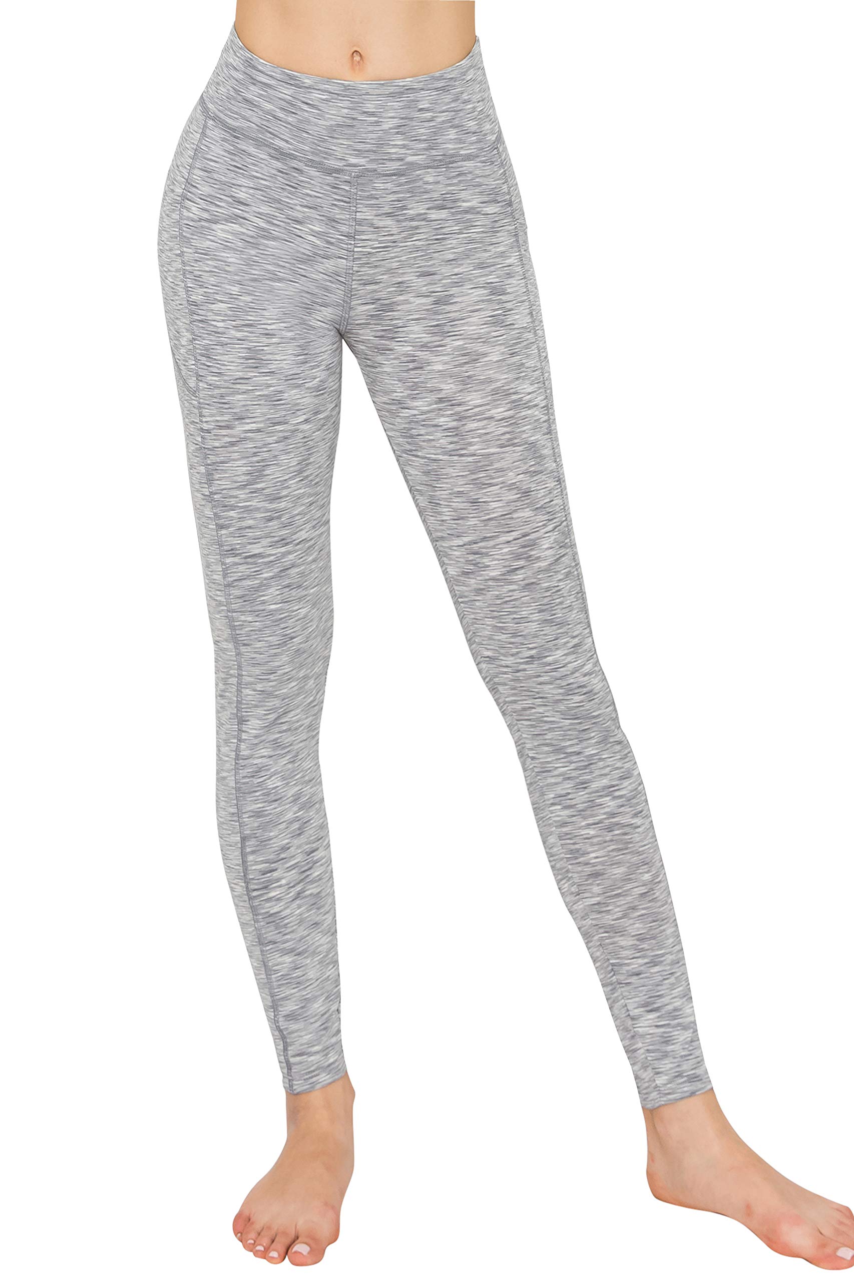 ALWAYS Women's High Waisted Yoga Pants - Breathable Mesh Stretch Workout Leggings for Gym, Running & Lounge Wear