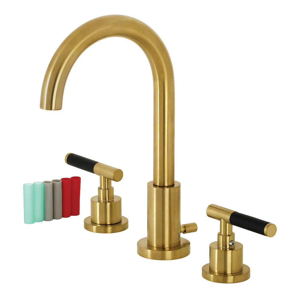 Kaiser Widespread Bathroom Faucet with Pop Up Drain - FSC8921CKL by Fauceture | Modern 8