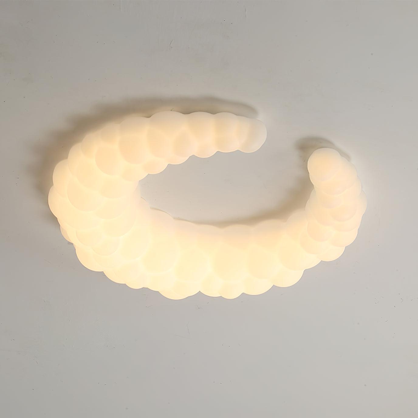 Modern LED Ceiling Light Fixture - Energy Efficient Flush Mount Lighting for Bedroom, Living Room & Kitchen - Dimmable Bright White Light for Home & Office