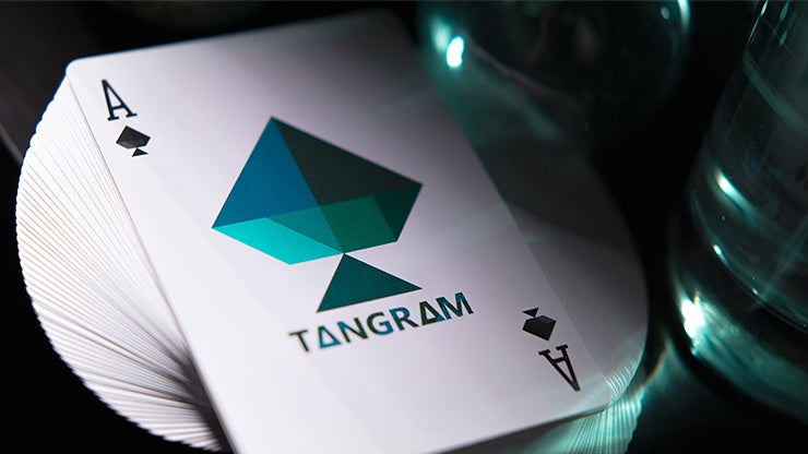 Tangram Playing Cards - Unique Geometric Puzzle Cards for Brain Training & Fun - Perfect for Family Game Nights, Travel Entertainment & Educational Activities