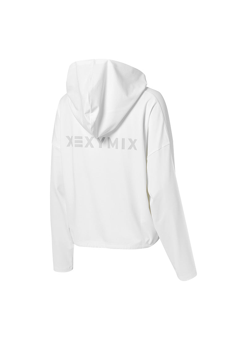 Feather String Crop Hoodie - Women's Fashion Casual Pullover Sweatshirt for Daily Wear, Gym, and Street Style Outfits