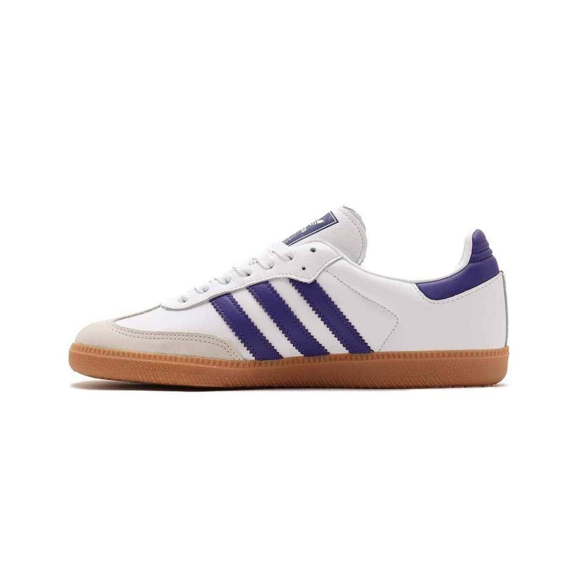 Adidas Samba OG Women's Sneakers - White Energy Ink Gum (2023) | Classic Comfortable Athletic Shoes for Running, Gym & Casual Wear