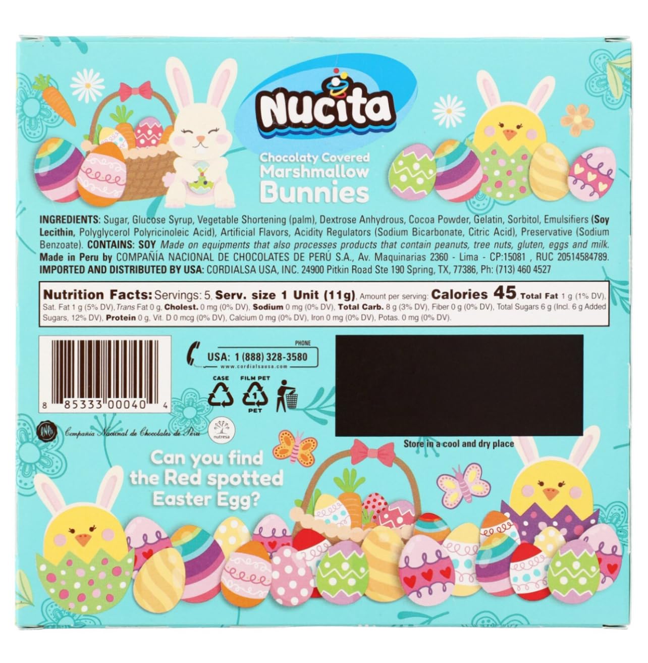 **Delicious Milk Chocolate Covered Marshmallow Bunnies (5-Piece) – Individually Wrapped Easter Candy for Baskets, Party Favors & Gifts – 2-Pack by Soko Smiles – Perfect for Easter Celebrations, Snacking & Dessert Platters**