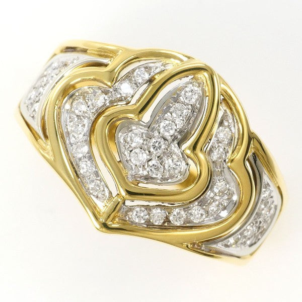 18K Yellow Gold Diamond Ring for Women - Elegant Solitaire Engagement & Wedding Band - Perfect for Proposals, Anniversaries, and Special Occasions