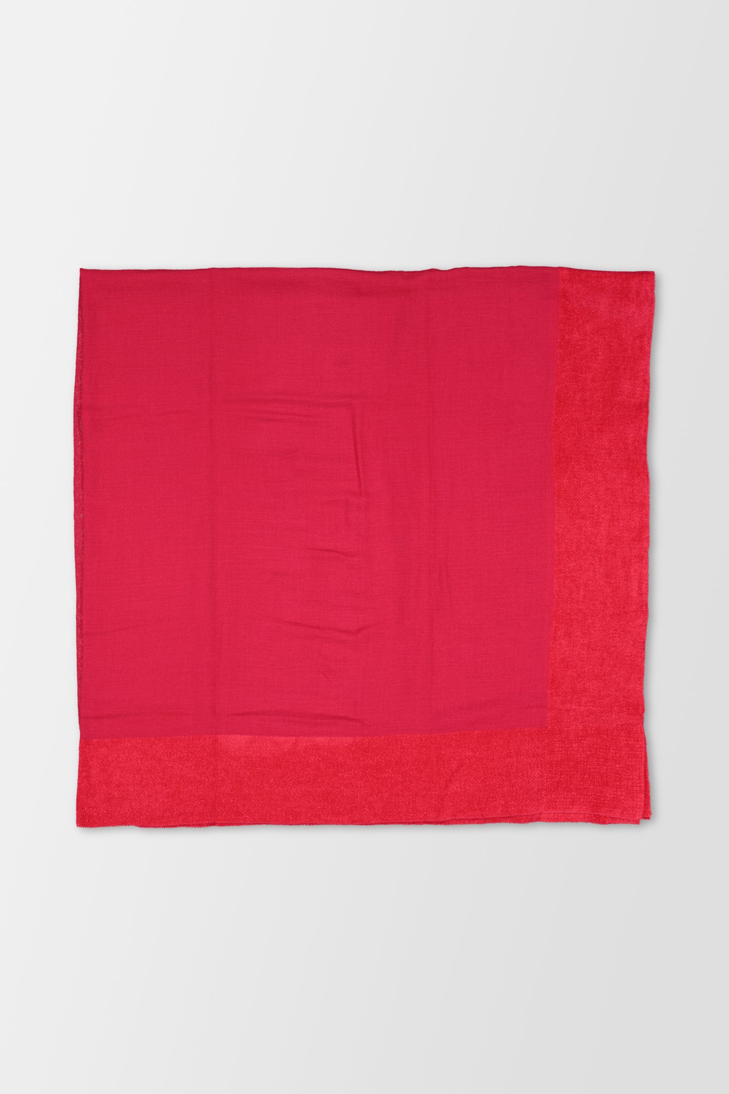 Faliero Sarti Susanna Raspberry Red Cashmere Shawl - Luxurious Soft Wrap for Women, Perfect for Evening Events, Weddings & Cold Weather