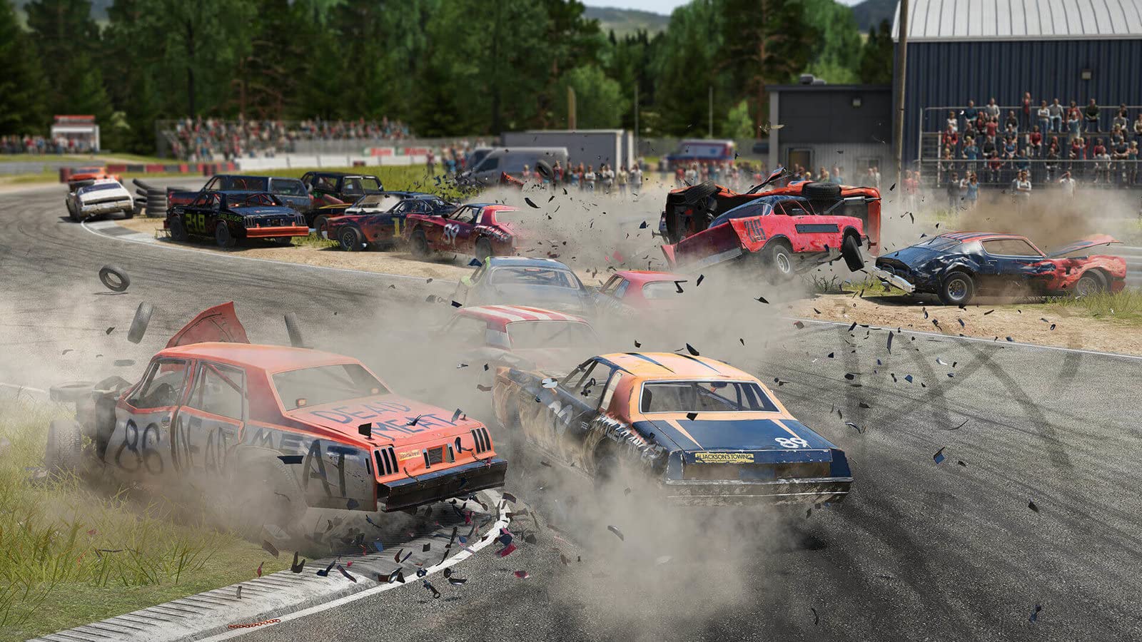 Wreckfest PS5 Racing Game - USK 6 | Thrilling Car Destruction & Demolition Derby Action | Perfect for Multiplayer Gaming & Competitive Racing Enthusiasts