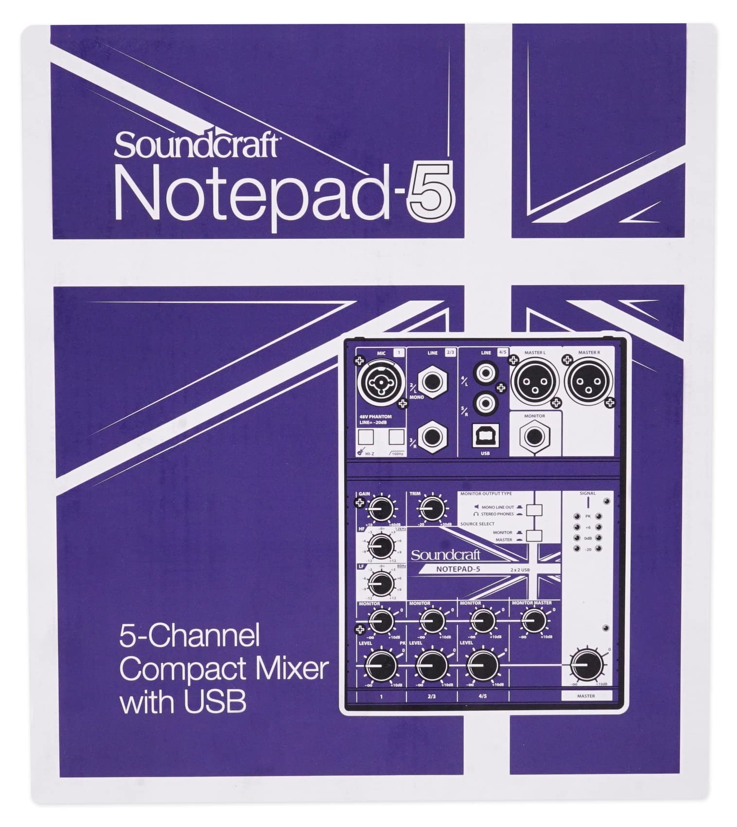 Professional Twitch Streaming Bundle - Soundcraft Mixer, Studio Headphones, Pro Microphone & Adjustable Tripod for Live Gaming & Podcasting